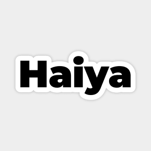 Haiya Magnet