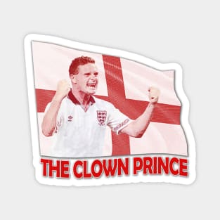 OG Euros Heroes - Gazza - THE CLOWN PRINCE Magnet