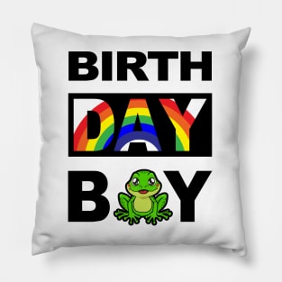 Birth Day Boy Pillow