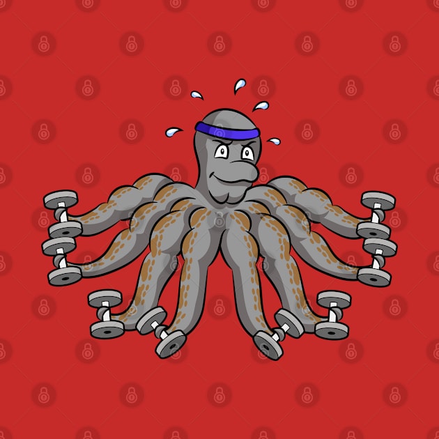 OCTOPUS BODYBUILDER by Dwarf_Monkey