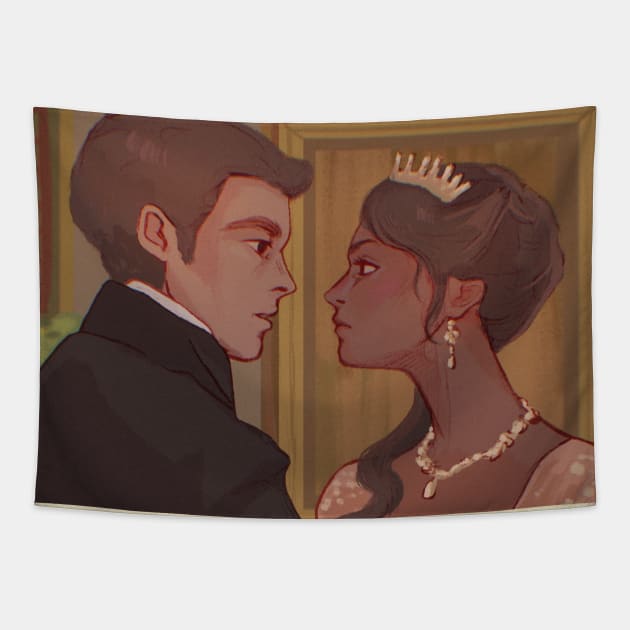 Kate and Anthony Tapestry by shenlock