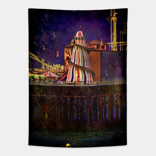 Helter Skelter Tapestry by Chris Lord