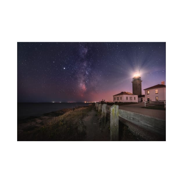 Milky Way Lighthouse by jswolfphoto