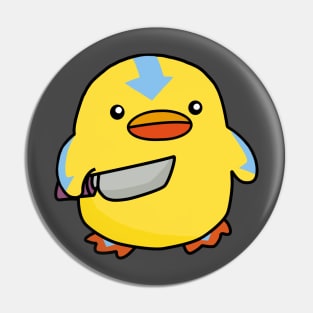 Avatar Duck, knife bender! Pin