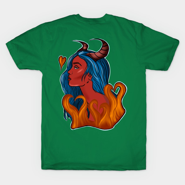 Discover Demonic - Demon Girl - T-Shirt