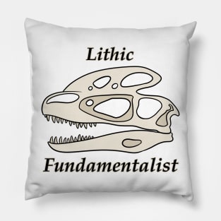 Lithic Fundamentalist Pillow