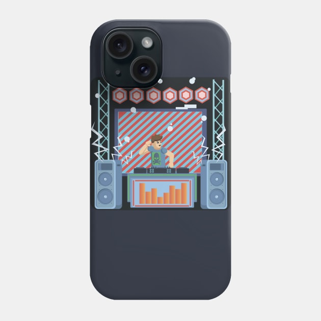 DJ Phone Case by vanpaul54