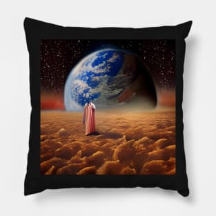 Die Schöpfung des Planeten Erde Pillow