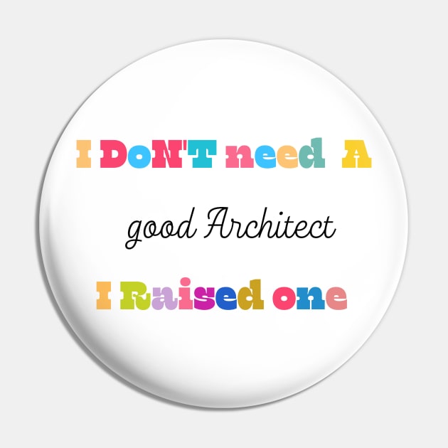 Architect Pin by Craftweaver 