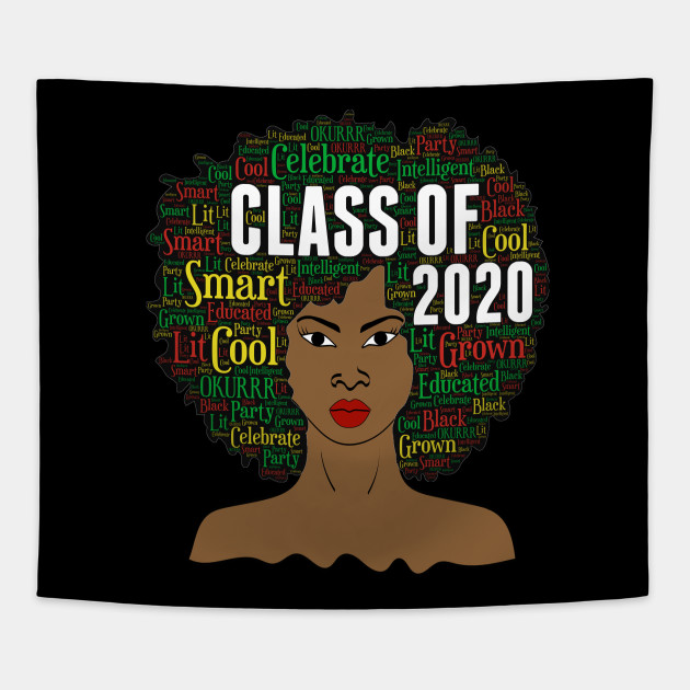 Class of 2020 Words in Afro