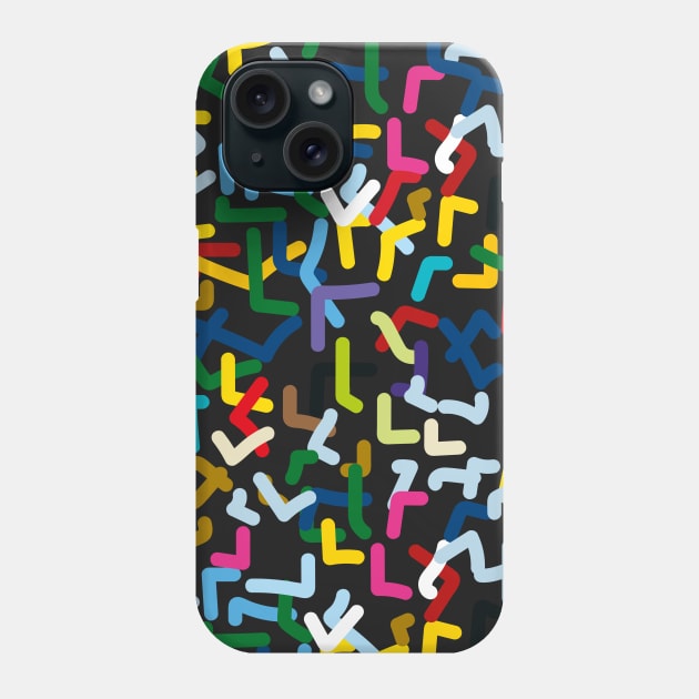 Abstract tuti fruti Phone Case by Slownessi