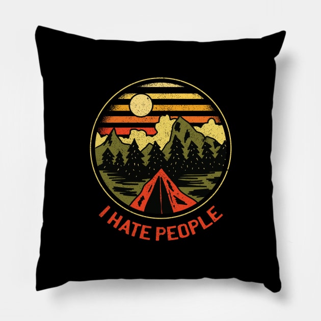 Camping, Hiking Pillow by LR_Collections