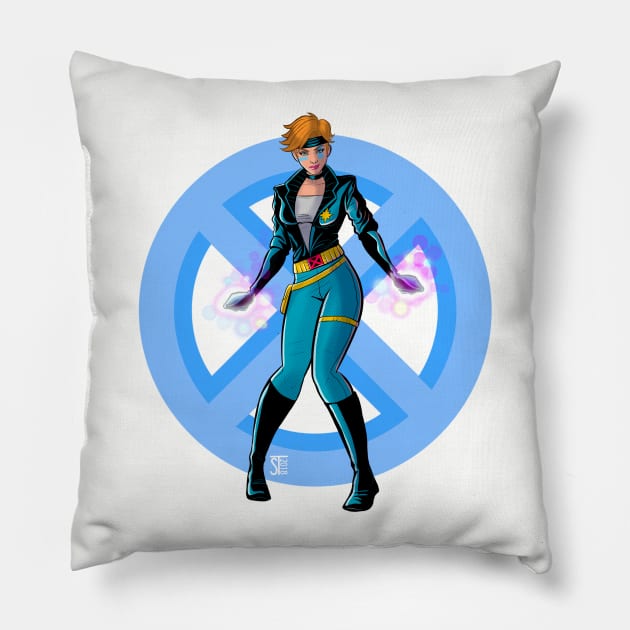 Dazzler X-Women Pillow by sergetowers80