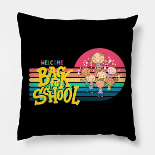 Welcome back to school Pillow