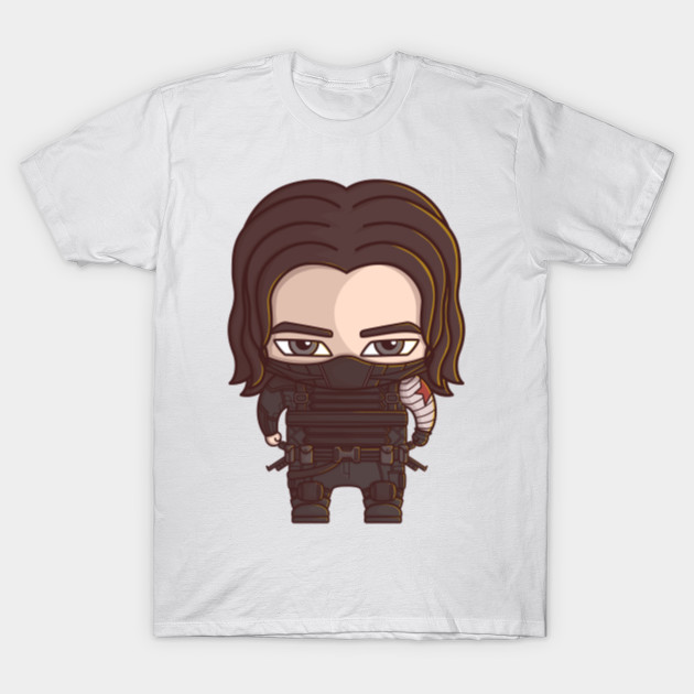 Bucky The Winter Soldier Captain America T Shirt Teepublic