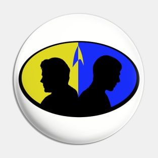 Kirk Spock Bromance Pin