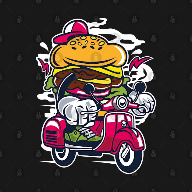 Burger Scooter by PaunLiviu