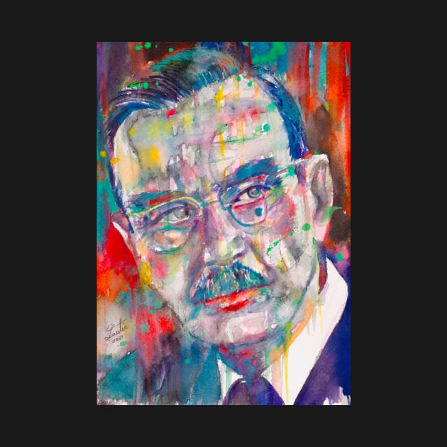 THOMAS MANN watercolor portrait .2 by lautir