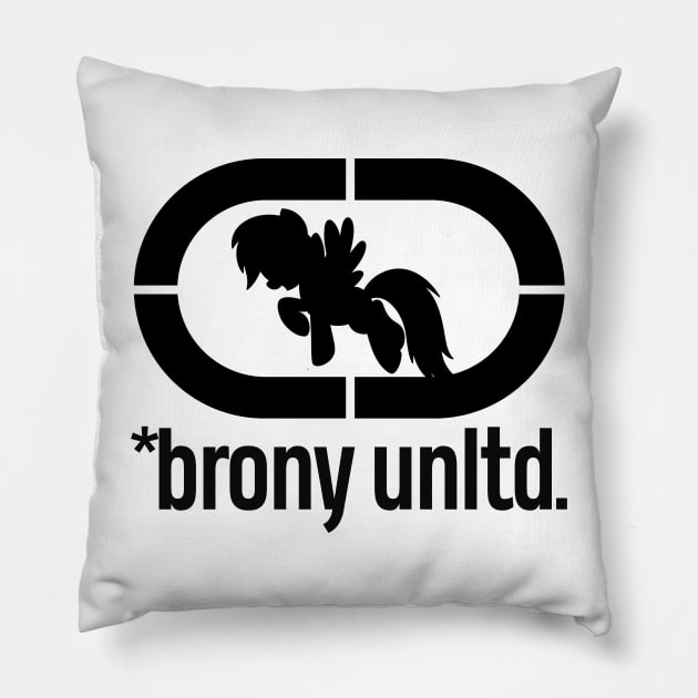 My little pony - Brony Urban parody Pillow by KERZILLA