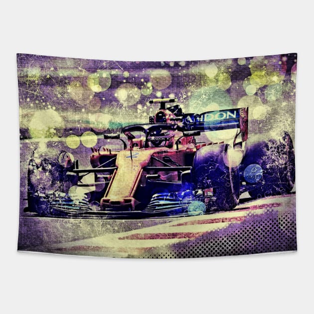 Vandoorne - Belgium Tapestry by DeVerviers