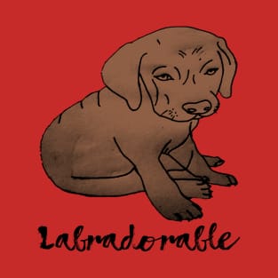 Chocolate Labradorable T-Shirt