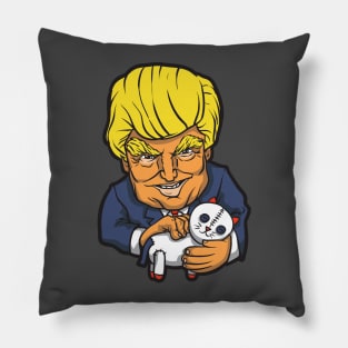 evil trump Pillow