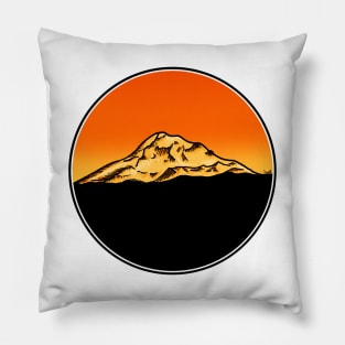 Mt. Rainier at Sunset Pillow