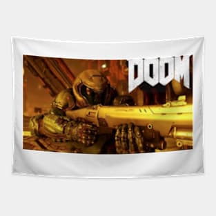 Doom Guy 2016 Tapestry