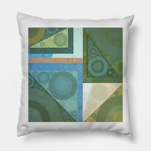 Circle in Square Pillow