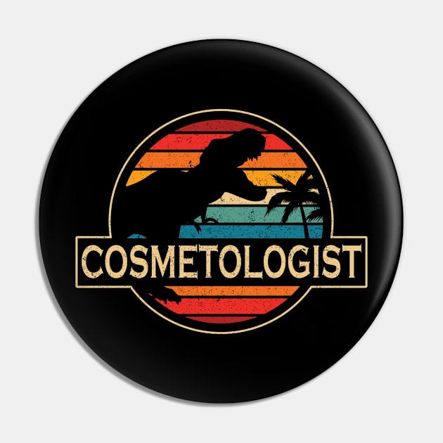 Cosmetologist Dinosaur Pin by SusanFields