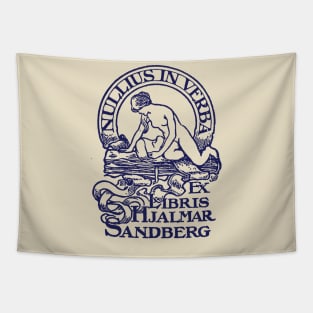 Ex Libris Hjalmar Sandberg Tapestry