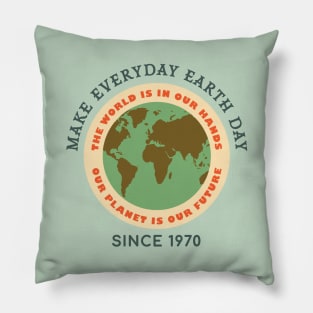 Make Everyday Earth Day Pillow