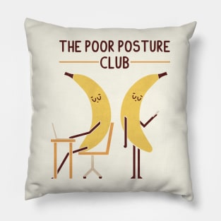 Poor Posture Clube Pillow