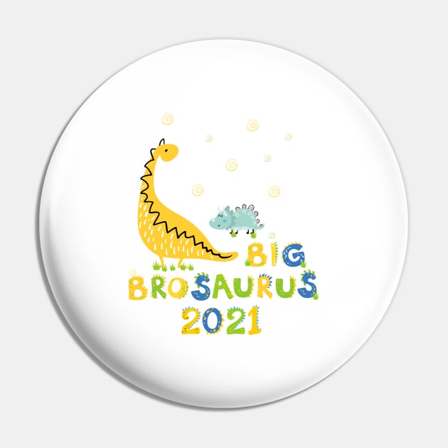 Promoted to Big brother 2021 announcing pregnancy Dinosaur Pin by alpmedia