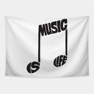 Music is life Tapestry