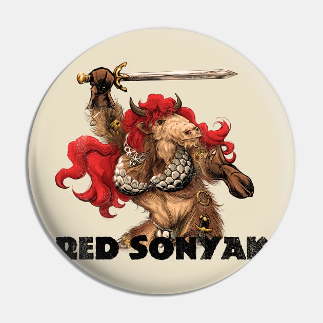 Red Sonyak 2 Pin by ThirteenthFloor