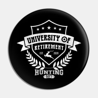 University of retirement hunting department 2020 Pin