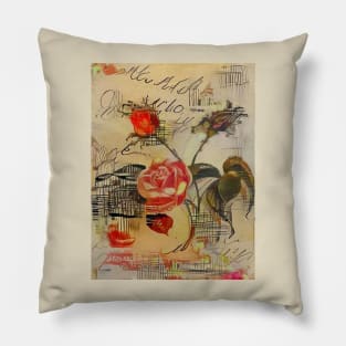 A Rose Story Pillow