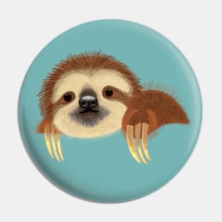 Cute Sloth Pin