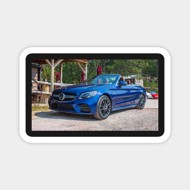 Mercedes-Benz C43A4 Cabriolet Magnet by gdb2