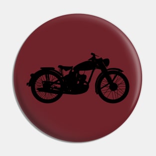 Old School Motorcycle Pin