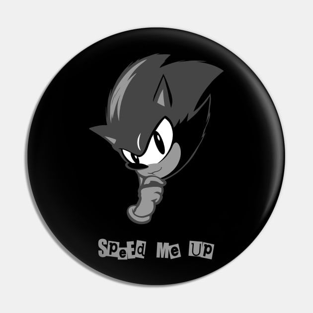 Super Sonic Speed Pin by Kirkhardt Designs