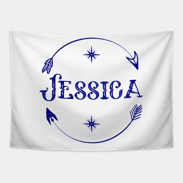 Name Jessica Tapestry by AllWellia