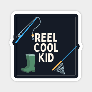 Reel Cool Kid - Fishing Fun Nature Magnet