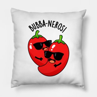 Bubba-neros Funny Habanero Pun Pillow