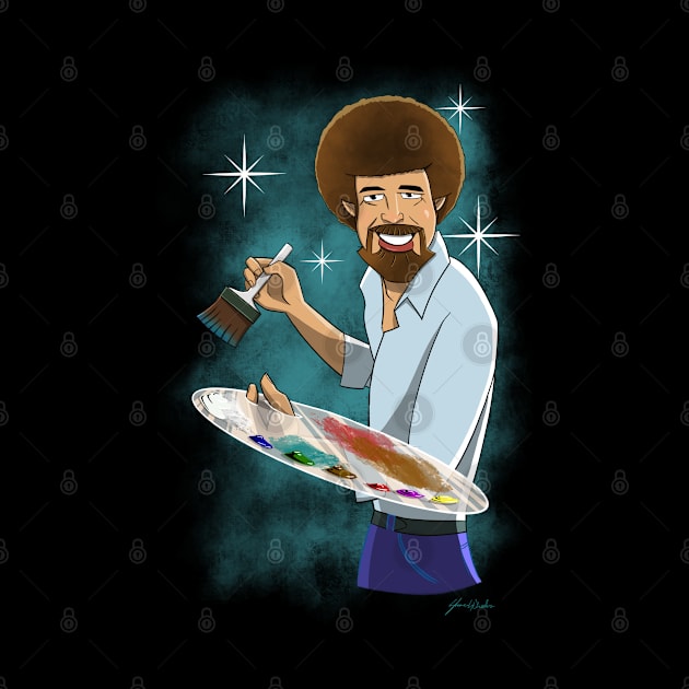 Bob Ross by ShaneWheelerArtist