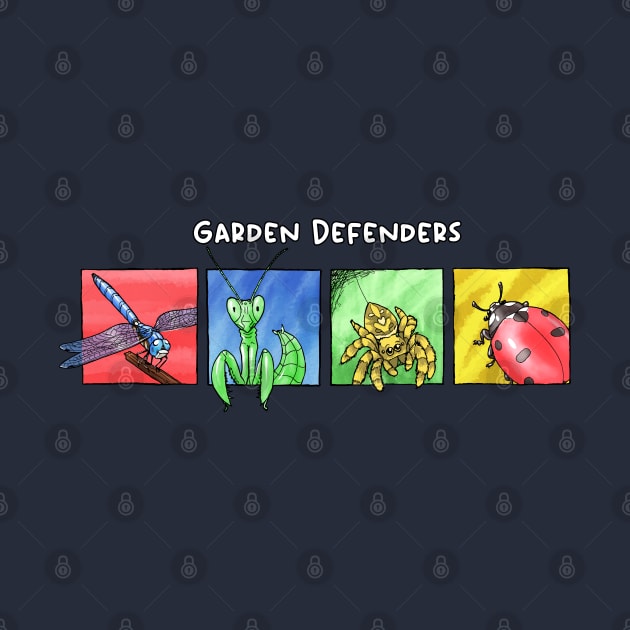 Garden Defenders - With Title by Meganopteryx