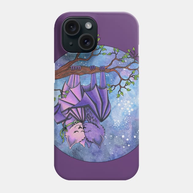 Just Batty about you! Phone Case by TJWArtisticCreations