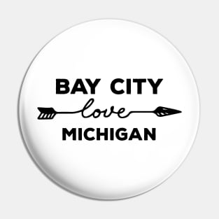 Bay City Michigan Pin