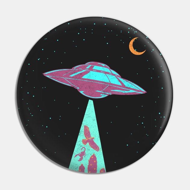 DESERT UFO Pin by Showdeer